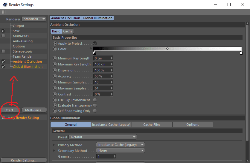 rendersettings