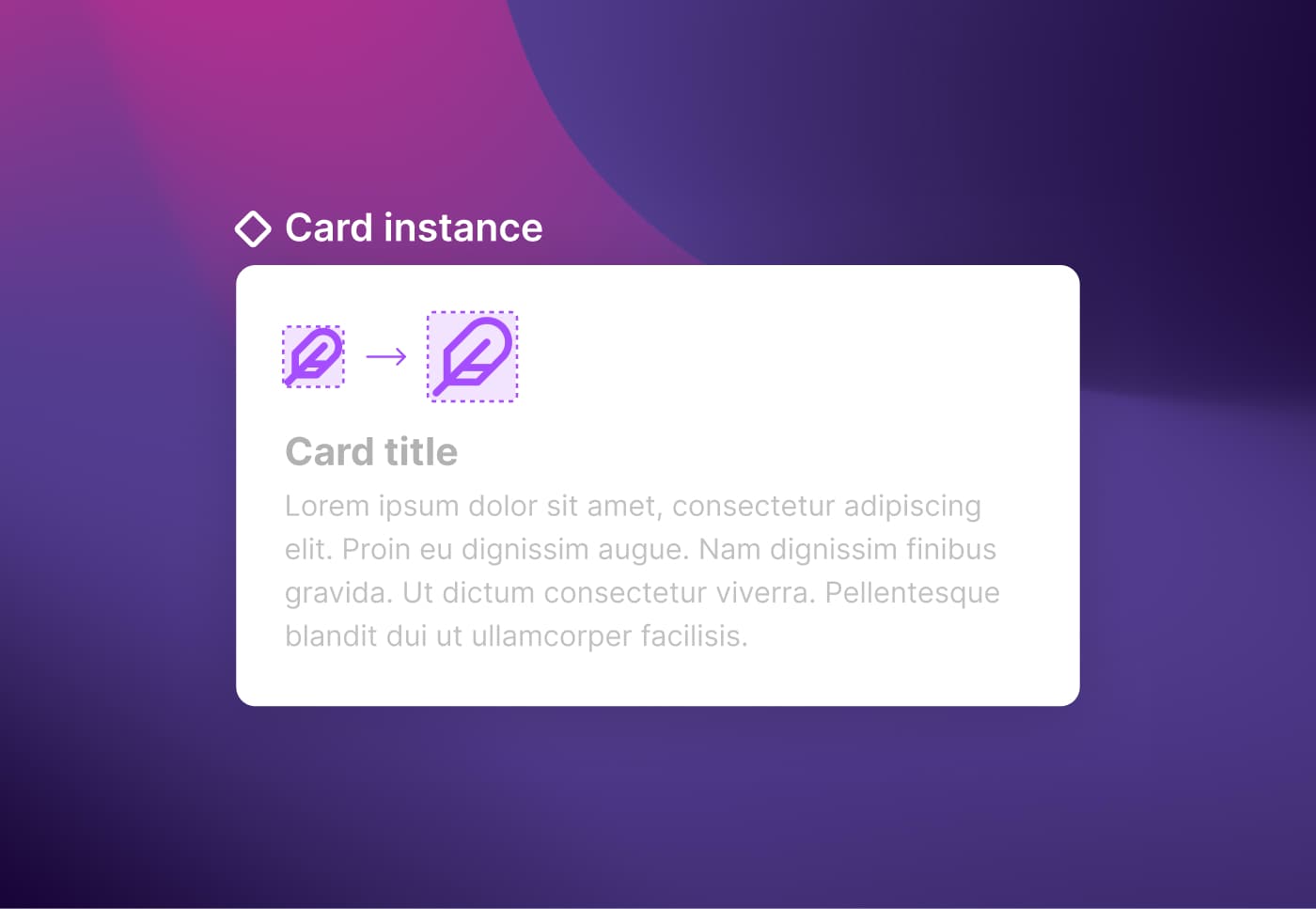 How to Resize Elements of a Component Instance